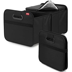 achilles Auto vouwbox met koelinzetstuk, opvouwbare koelbox, kofferbakorganizer, kofferbaktas, koelfunctie, 50 cm x 32 cm x 27 cm (zwart)
