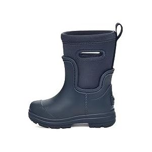 UGG Jongens Unisex Kids Droplet Mid Rain Boot, Navy, 11 UK Kind, marineblauw