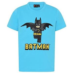 LEGO Batman LWTaylor 314 T-shirt voor jongens, 593 Bright Blue, 134 jongens