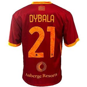 3R SPORT SRL AS Roma thuisshirt 2023/2024 Paulo Dybala - XXXL, Rood, 3XL