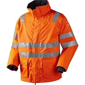 JAK Workwear 11-12136-007-04 Model 12136 EN ISO 1149-5 Antiflame Parka, Oranje, XL Maat