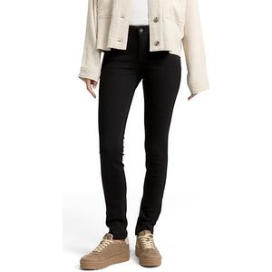 TOM TAILOR Dames Jeans, 10240 - Black Denim, 25W / 32L