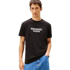 Tommy Jeans Shirt  navy / rood / zwart / wit