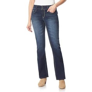 WallFlower Dames Instastretch Luscious Curvy Bootcut Jeans, Betsy, 54 meer