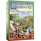 999 Games Carcassonne: Bruggen, Burchten en Bazaars - Bordspel - 7+ - Nieuwe versie - 2-5 spelers - 40 minuten speeltijd