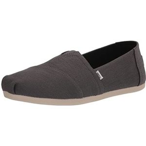 TOMS Alpargata Refibra Tencel platte slipper voor dames, Pavement Grey, 43.5 EU