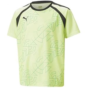 PUMA Unisex Kids Teamliga Graphic Jersey Jr voetbalshirt, snel geel-elektrische pepermunt, 116 UK