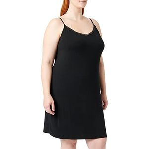 CCDK Copenhagen CCDK Chemise Jurk voor dames in een comfortabele bamboe-kwaliteit, Black Nightgown, XS