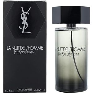 Yves Saint Laurent La Nuit De L Homme EDT Vapo 200 ml, per stuk verpakt, 1 x 200 ml