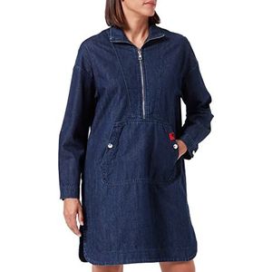 Love Moschino Damesjurk, donkerblauw (dark blue denim), 46