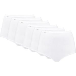Playtex Dames Essential Cotton Maxi Brief X6 Brief (pak van 6), Wit, 38