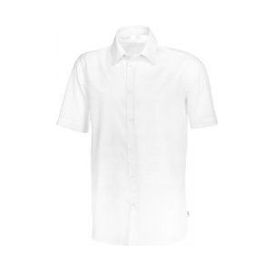 BP 1564-682 heren hemd 1/2 mouw uit gemengde stof met stretch-aandeel wit, maat 43-44