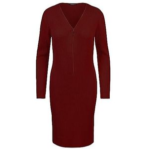 ApartFashion Gebreide jurk, bordeaux, 38