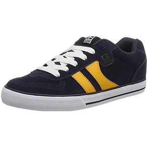 Globe Encore-2 skateboardschoenen, Marineblauw, geel, 37.5 EU