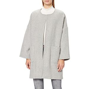 Yargir Damesmantel Crew Neck Coat