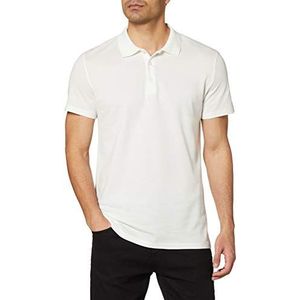 DeFacto Poloshirt voor heren, wit, 3XL