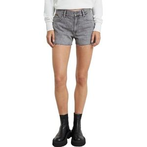 True Short Raw Edge Wmn, grijs (Faded Grey Neblina D24376-d537-g324), 27W