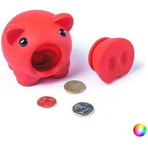 BigBuy Gadget Spaarpot Little Pig, groen, klein