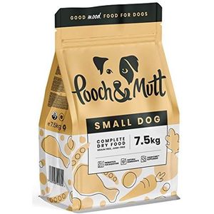 Pooch & Mutt - Graanvrij droogvoer met superfoods voor honden van kleine rassen, 7,5 kg.