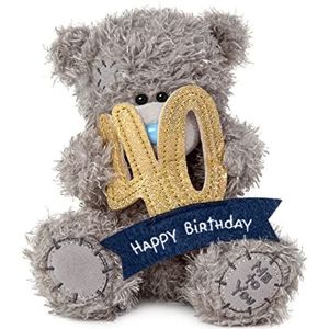 Me to You Tatty Teddy 40e verjaardag beer met een 40 ballon - Officiële collectie