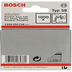 Bosch Accessories Bosch Professional 2609200236 1000 nietjes 10/13 mm Typ58