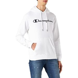 Champion American Classics Big Logo capuchontrui voor heren, Wit, L