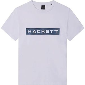 Hackett London Hs Hackett T-shirt voor heren, Kleur: wit, XS