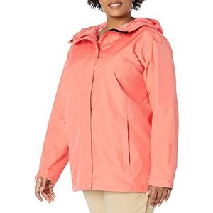 Helly Hansen Dames Seven J Plus jas, 284 Peach Echo, 2X, 284 Peach Echo, 2X