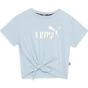 PUMA Ess+ Logo Geknoopt T-shirt voor meisjes G Tee