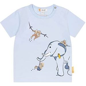 Steiff Baby-jongens T-shirt met korte mouwen, CHAMBRAY BLUE, 62