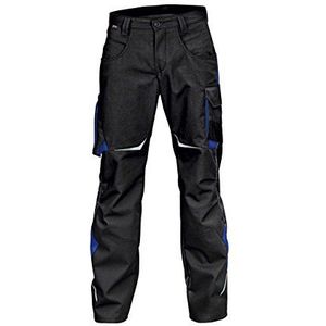 KÜBLER Workwear | Hartslagslag werkbroek | zwart/kbl.blauw | maat 52