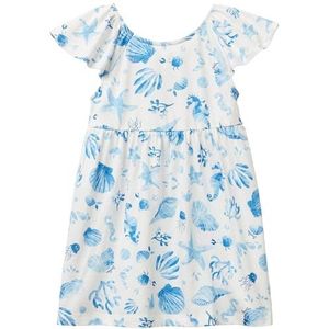 United Colors of Benetton Jurk voor meisjes en meisjes, Veelkleurig., 4 Jaar