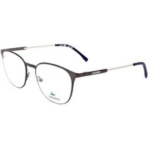 Lacoste L2288 bril, mat donkergrijs, 51/19/145 voor heren, Mat, Donker Grijs