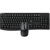 Rapoo X1800Pro toetsenbord Inclusief muis RF Draadloos QWERTY Zwart