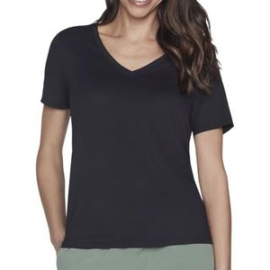 Skechers GODRI Serene V-hals TOP, Zwart, XS