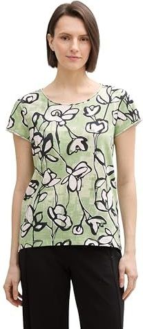Tom Tailor - T-shirt - Korte Mouwen - Dames - Fresh Spring Floral Design
