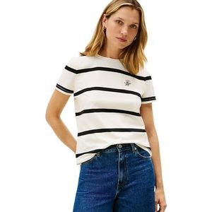 TOMMY HILFIGER Shirt  beige / zwart