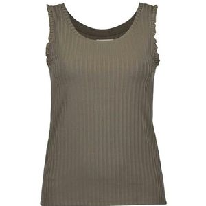 BLUE SEVEN Damestop, Kaki, 42