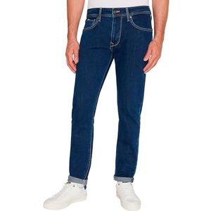 Pepe Jeans Heren Tapered Jeans, Blauw (Denim-CT7), 34W/30L, Blauw (Denim-CT7), 34W / 30L