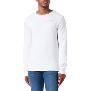 TUFFSKULL Threezy 40614418 Sweater voor heren, wit, XL