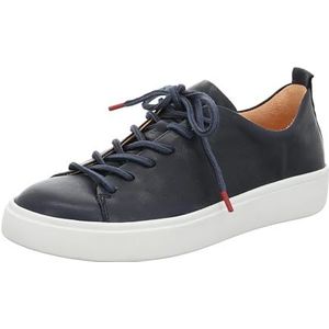 Think! dames GRING chromfrei gegerbte nachhaltige Halbschuhe, NAVY 8010