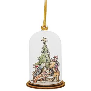 Betoverende Disney Collectie - Alles met Kerstmis - Winnie de Poeh en Vrienden Hangend Ornament