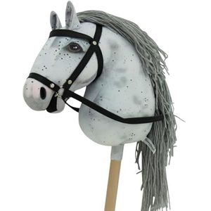 Haasenstrauch Sweety Toys 14521 Hobby-horse stokpaard zonder wielen geschikt voor hobbyhorsing toernooien inclusief draagtas