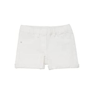 s.Oliver Junior Girls Short, Regular Fit, White, 116/SLIM, wit, 116 cm (Slank)