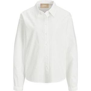 JACK & JONES Dames Jjxx Jxmission Ls Relax Shirt Noos Blouse, wit, M