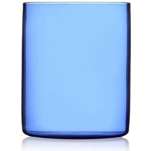 Cilinder extra licht gekleurd waterglas lichtblauw