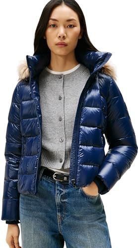 TOMMY HILFIGER - Gewatteerde Jas - Beige - Winterjas