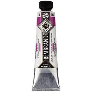 Rembrandt acrylverf tube 40 ml roodviolet permanent 567 (18055672)