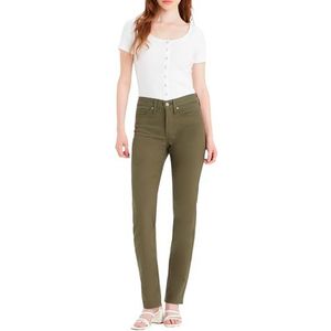 Levi's 312 Shaping Slim - Dames Slim Fit Jeans - Olive Night Twill - 29W / 34L