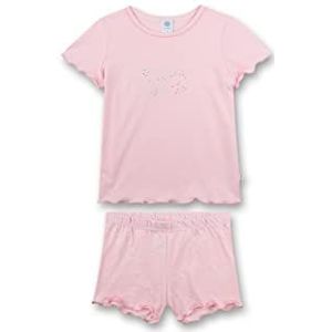Sanetta Meisjes 233072 Pyjamaset, roze, 104, roze, 104 cm